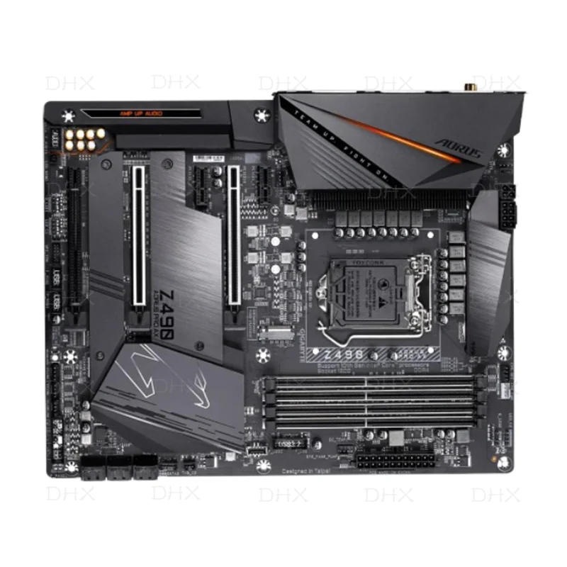 For Gigabyte Z490 AORUS PRO AX Motherboard 128GB HDMI M.2 SATA3.0 LGA 1200 DDR4 ATX Z490 Mainboard 100% Tested Fully Work