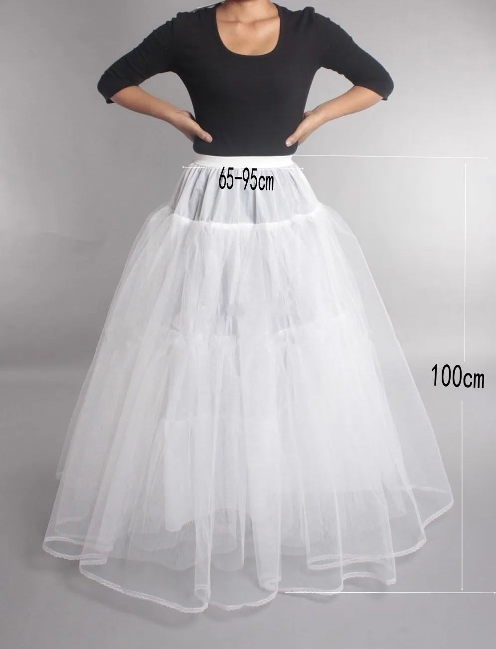 Free Shipping Cheap White Petticoat Underskirt DongCMY For Ball Gown Wedding Dress Mariage Underwear Crinoline Accessories