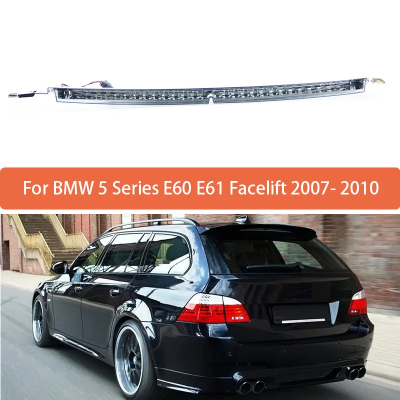 For BMW 5-Series Touring E61 2007 2008 2009 2010 High Mounted Brake Light Assembly Rear Roof 3rd Brake Light 63256925902