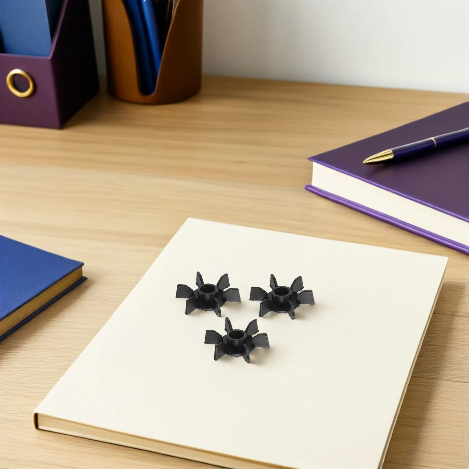 

100Pcs Heavy Duty Condenser Plastic Fan Blade Replacement Electric Motor Fan Blade for Motor Compressor Cooling Parts