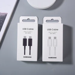 Samsung 45W PD Cable For Samsung S22 S21 S20 FE S23 S24 Ultra Z Flip Fold 6 5 4 Super Fast Charging 100/180CM USB Type C Cable