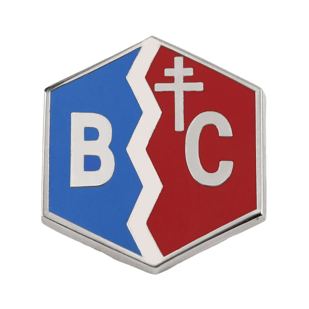 Anime Girls und Panzer Emaille-Pins Kuromorimine & BC Freedom Academy Schulemblem Abzeichen Metallbrosche Cosplay Schmuck Geschenk für F – Detail 2