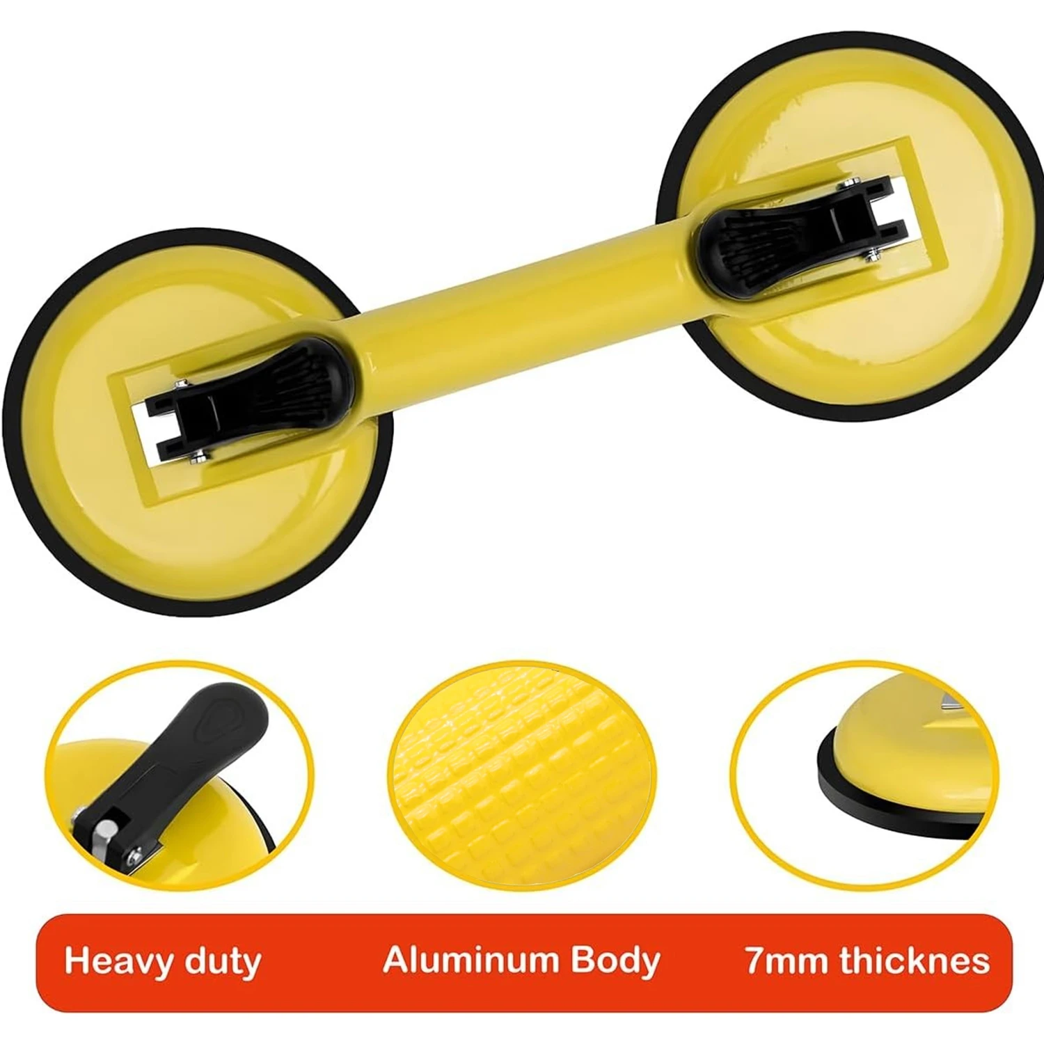 Magnets Super Strong Vacuum Suction Cup for Glass Sucker Porcelain Tile Adsorber Fixing Suction Cups Tile Tools Suction Lifter