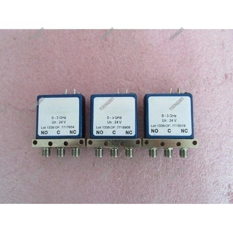 

Used R570315000 SPDT RF Coaxial Switch 3GHz 300W 24V High-Power Microwave Communication Accessory