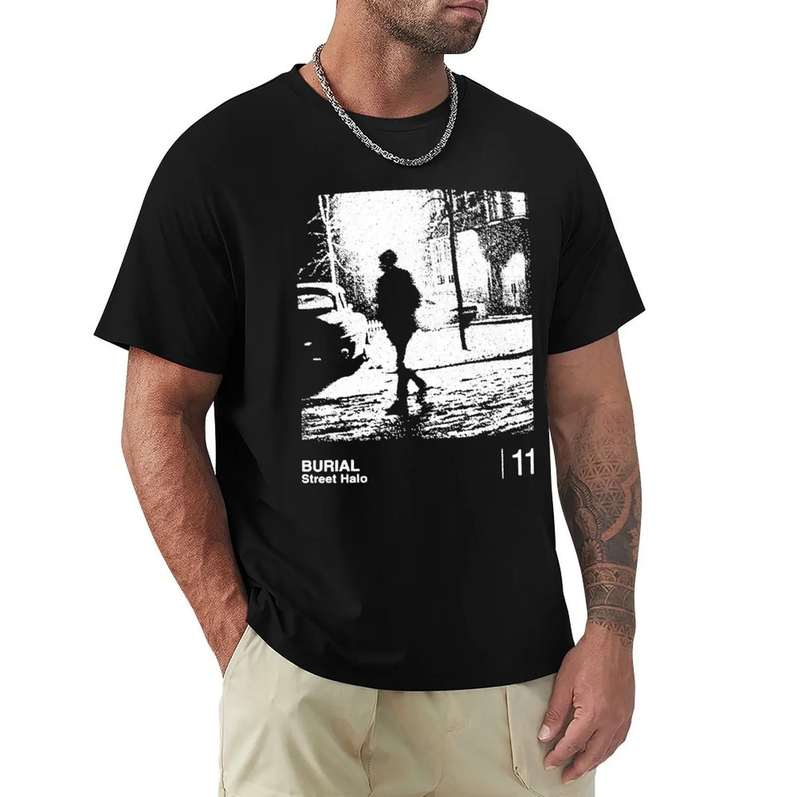 Burial / Minimalist Graphic Artwork Design T-Shirt Performance Workout Short Sleeve Tee