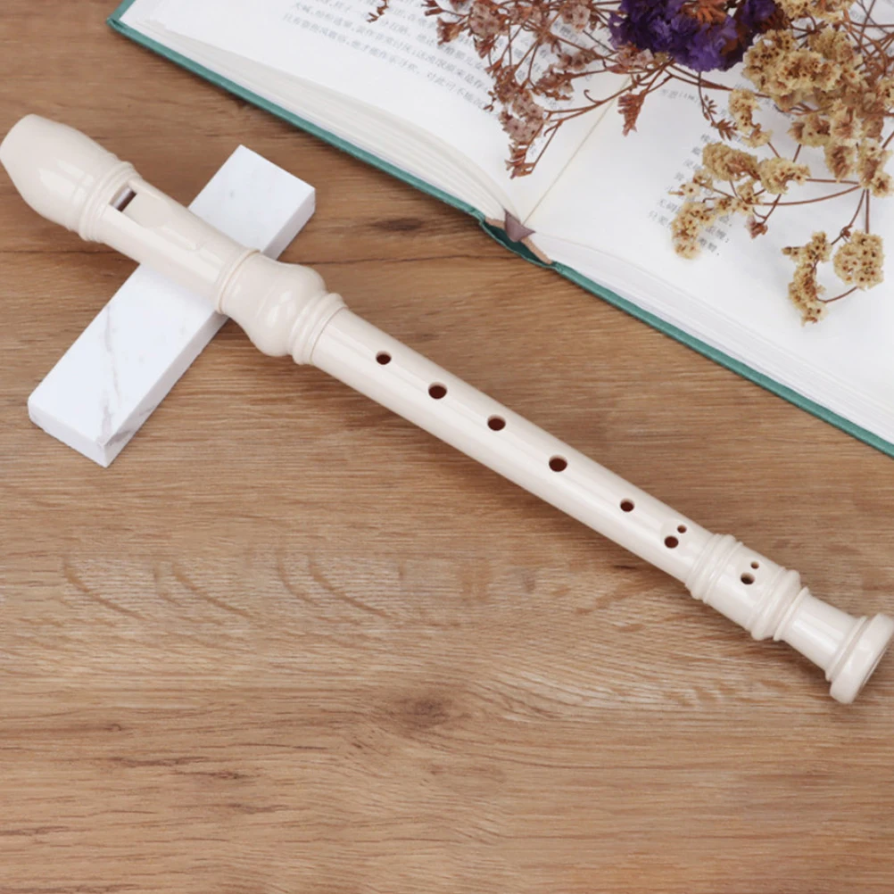 

2pcs Soprano Recorder Resin 8 Hole Kids Adults Beginner Instrument Practice Melodious Sound Recorder Gift Instrument