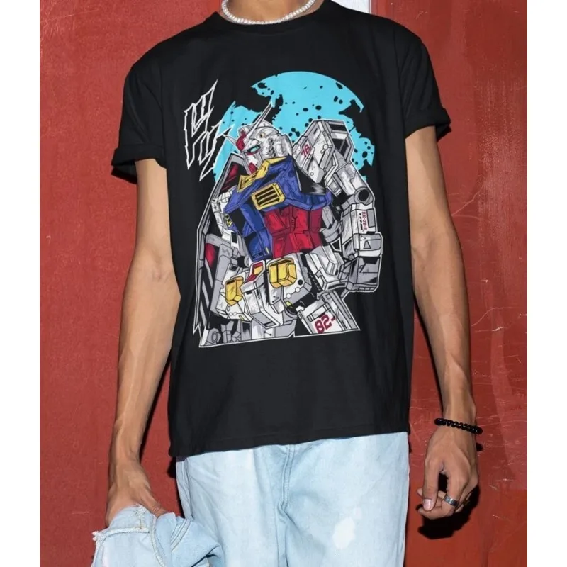 

Gundam Wing T-Shirt Japanese Anime Tshirt Manga Shirt Graphic Art All Size