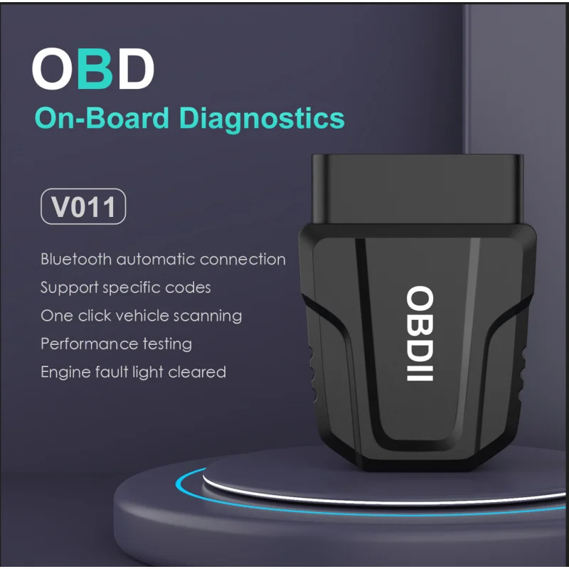 

V011 OBD2 сканер ELM327 25K80 чип Android iOS автомобильный диагностический инструмент