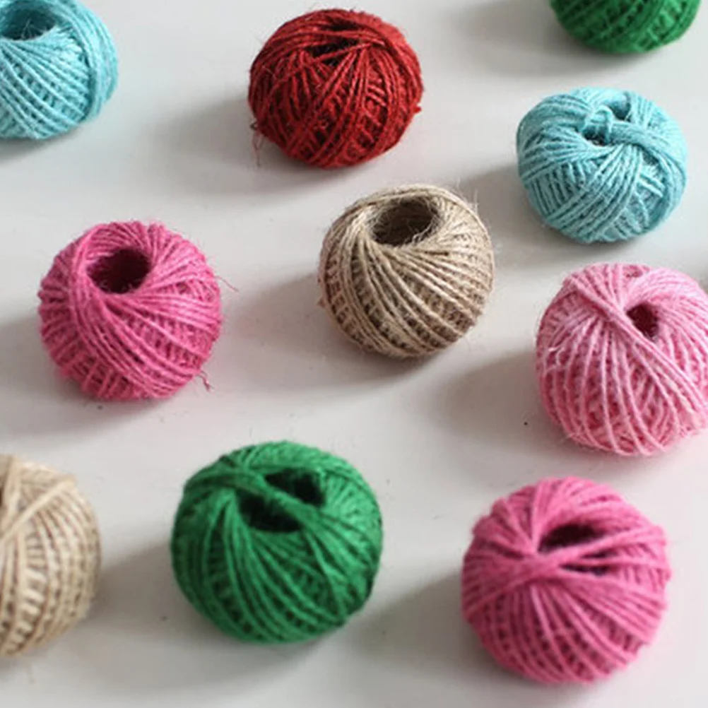 Green Thicken Jute Rope, Flower Bunding, Flower Bunding, Interior e Exterior, 2 pcs