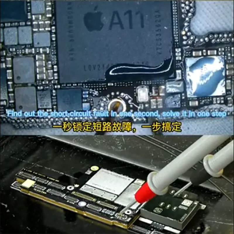 MECÂNICO iShort Pro Detector de Circuito, Multi-Funcional Short Killer, versão curta atualizada, Power Phone Repair Shortkiller, VC04