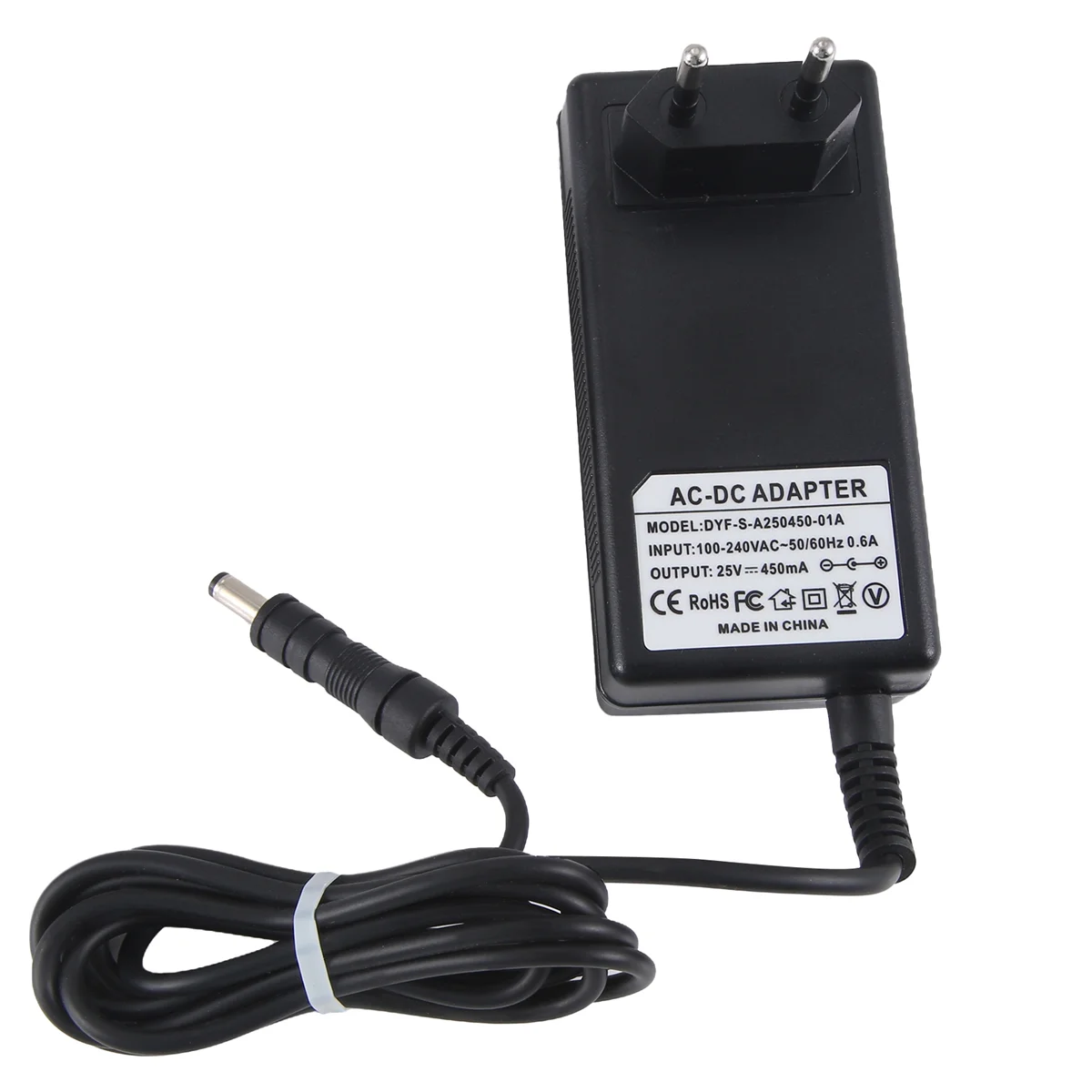 Adattatore ABLS compatibile per Philips FC6331 FC6333 FC6402 FC6401 FC6405 FC6168 PowerPro Aqua Duo Caricatore per aspirapolvere 25V, spina UE