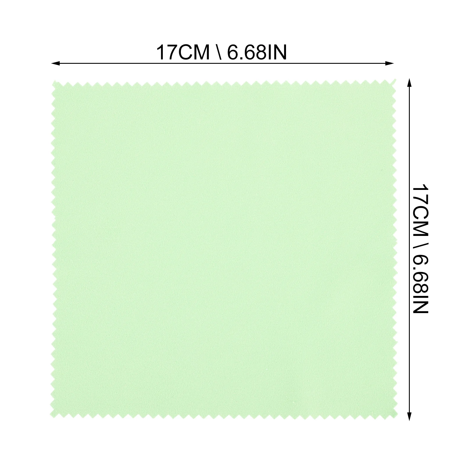 

10pcs Silver Cleaning Cloth Fine Soft Scratch-Free Wipe For Gold Silver Jewelry Watch Polishing Dust Oil Remover Reusable