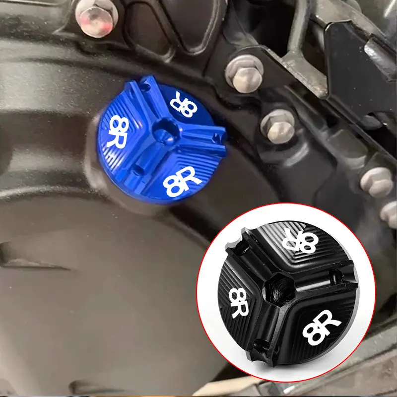 

Motorcycle Engine Oil Filler Cover Oil Filter Cover Protection For Suzuki GSX-8S GSX-8R GSX8S GSX8R GSX 8S 8R 2023 2024 2025
