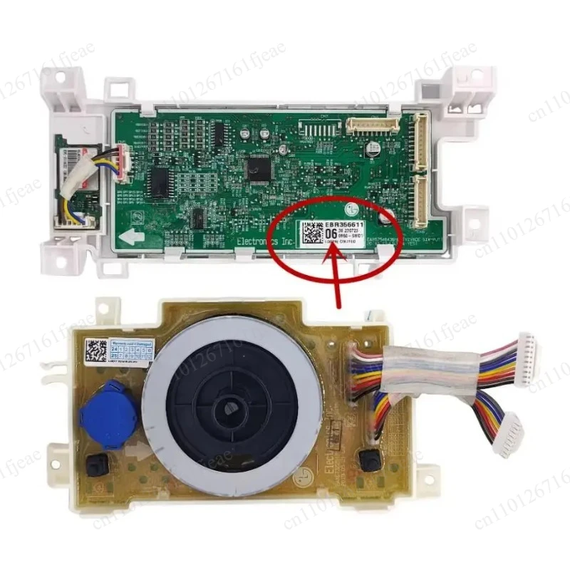 New Control Display Panel Button  EBR356611 PCB Original Motherboard   Board for L  G Auto Drum Washing Machine