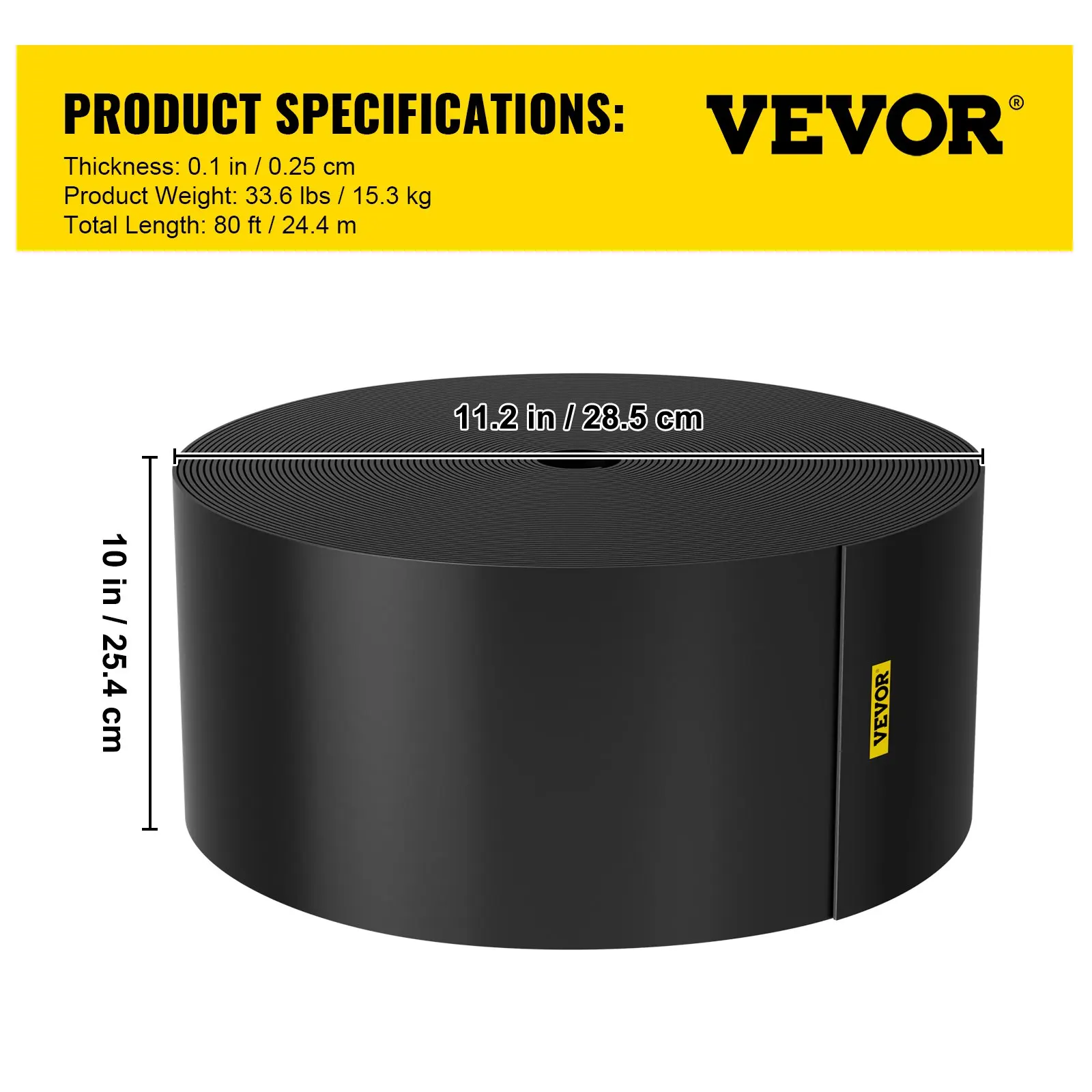 Ландшафтная окантовка, глубина 10 дюймов, общая длина 80 футов, переработанная спиральная терраса из HDPE, гибкая бордюр для ландшафтного дизайна,