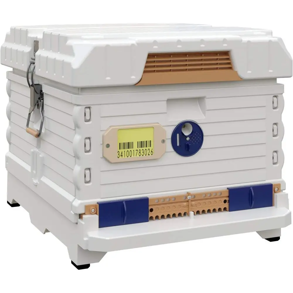 

Набор ульев Apimaye Ergo Insulated 10 e [без пчел] (один улей, белый корпус, синий вход)