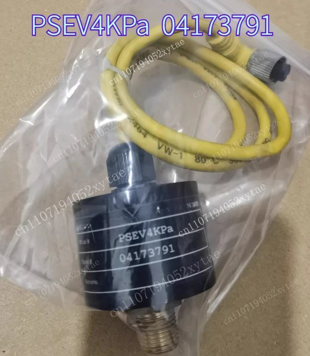 Brand new pressure sensor PSEV4KPa, model PSEV4KPa, serial number 04173791.