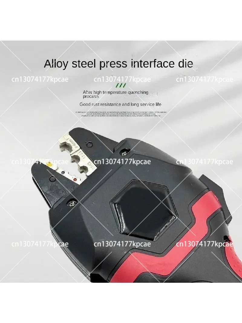 F50 Electric Hydraulic Pliers Pre-insulated Tube Crimping Pliers Small Rechargeable Cold Press Terminal Crimping Pliers Tool