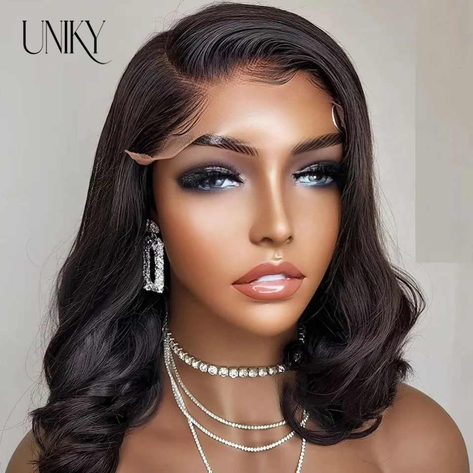 

Bouncy Curly Human Hair Wigs for Women Loose Wavy Boby Wig Side Part Lace Short Remy Hair Brazilian Wig Perruque Cheveux Humain