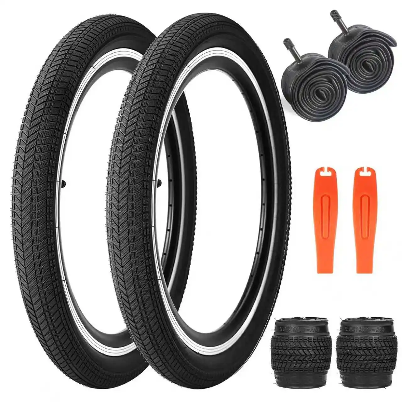 zukka-20-x-2125-bike-tire-with-tube-2-pack-bike-tire-kids-bike-folding-replacement-tires-fits-most-kids-bikes