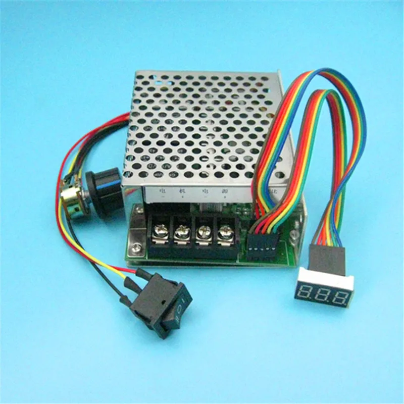 

Bidirectional Forward and Reverse Dc Motor Speed Governor with Digital Display Scale Tachometer 40a 12v24v36