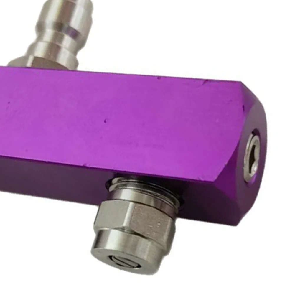 Stainless Steel Vehicle Wash Nozzle with Dual Spray Function High Pressure Jet Plus Gentle Spray for Cars Yards Aluminum Housing