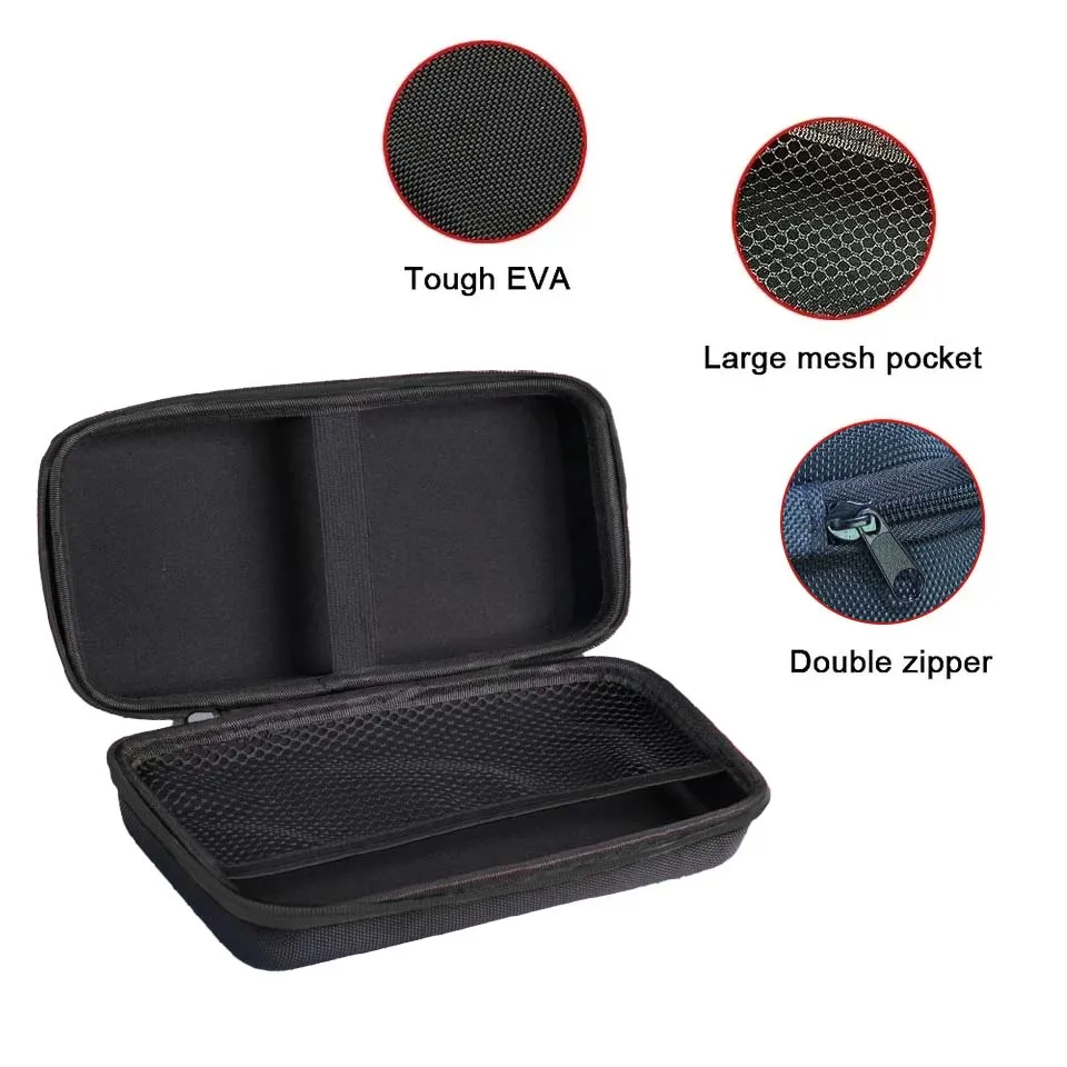 GKFLY EVA Tools Bag Hard Travel Zipper Storage Box Shockproof Outdoor Tools Bag For Jump Starter Storage Case Accessories