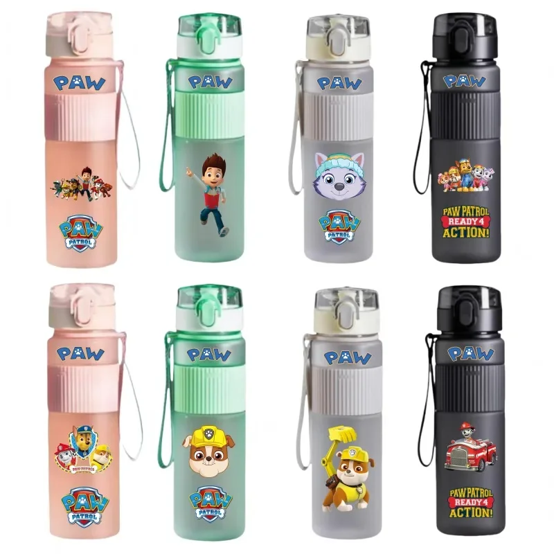 Disney PAW Patrol Water Glasses Children's Kettle Student Sports Cups Travel Fitness Water Bottles Mountaineering Large Capacity