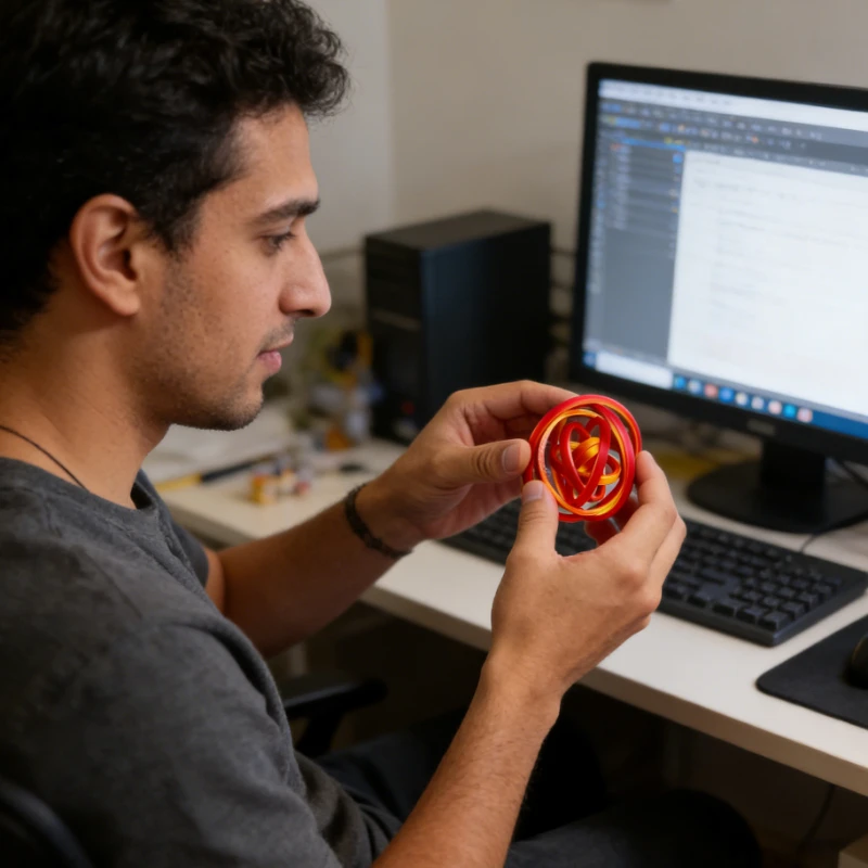 3D Gedruckt Fidget Spinner Farbe Rotierenden Druck Reduzierung Ring Neuheit Spielzeug Mini Tragbare Hängende Ornamente Kreative