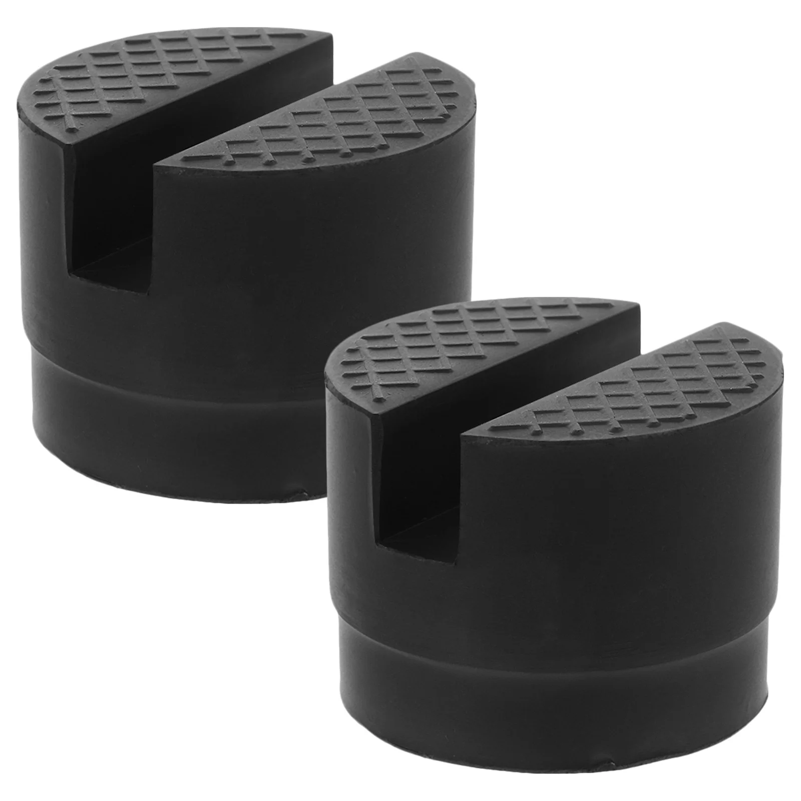 

2Pcs Rubber Jack Pads for Floor Jack Pinch Weld Protection Anti-Slip Lifting Accessories Vehicle Frame Rail Support