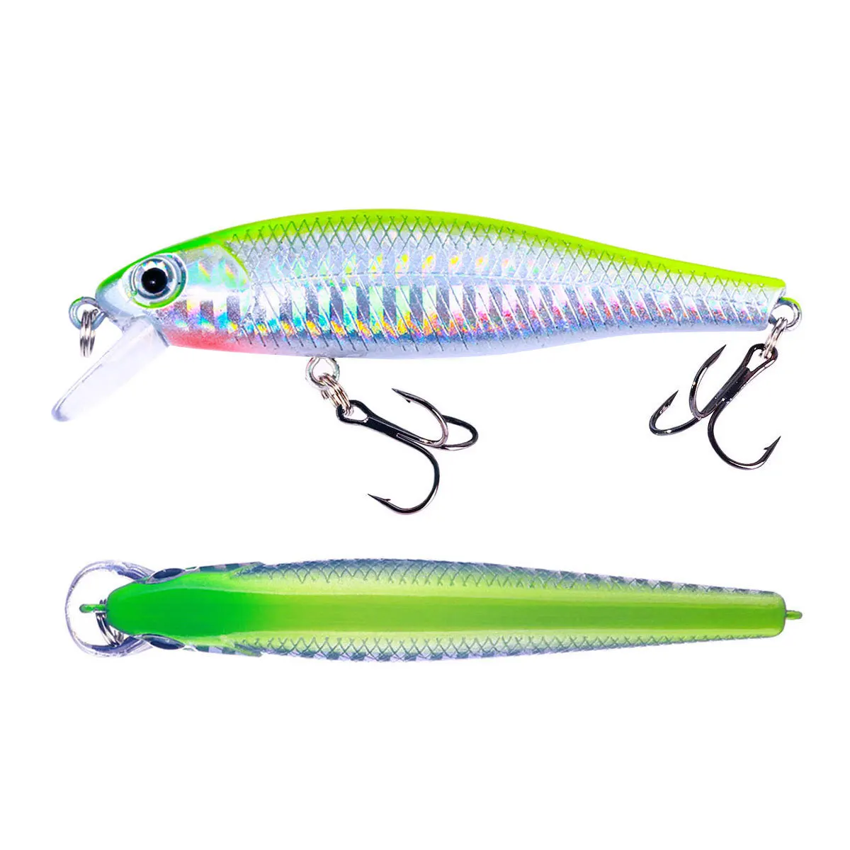 Minnow Crank Wobbler Jerkbait Angelköder 8,8 cm 9G Isca Künstlicher Carkbait Swimbait Tackle für Barsch Hecht Karpfen