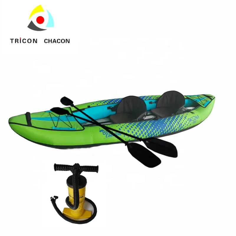 

Надувная лодка-каяк оптом для рыбалки из нейлона, гребной каяк в продаже