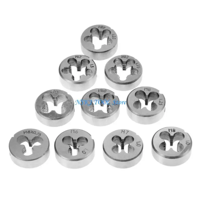 

L8RC Essential 10Piece Socket Wrench Assortment Tool Set for Efficient Machinery Electronics Maintenance Repair Installation