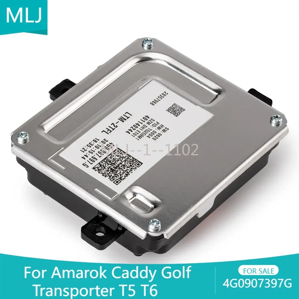 

4G0907697G LED Headlight Ballast Daytime Running Light DRL Power Module For Amarok Caddy Golf Transporter T5 T6 Car Accessories