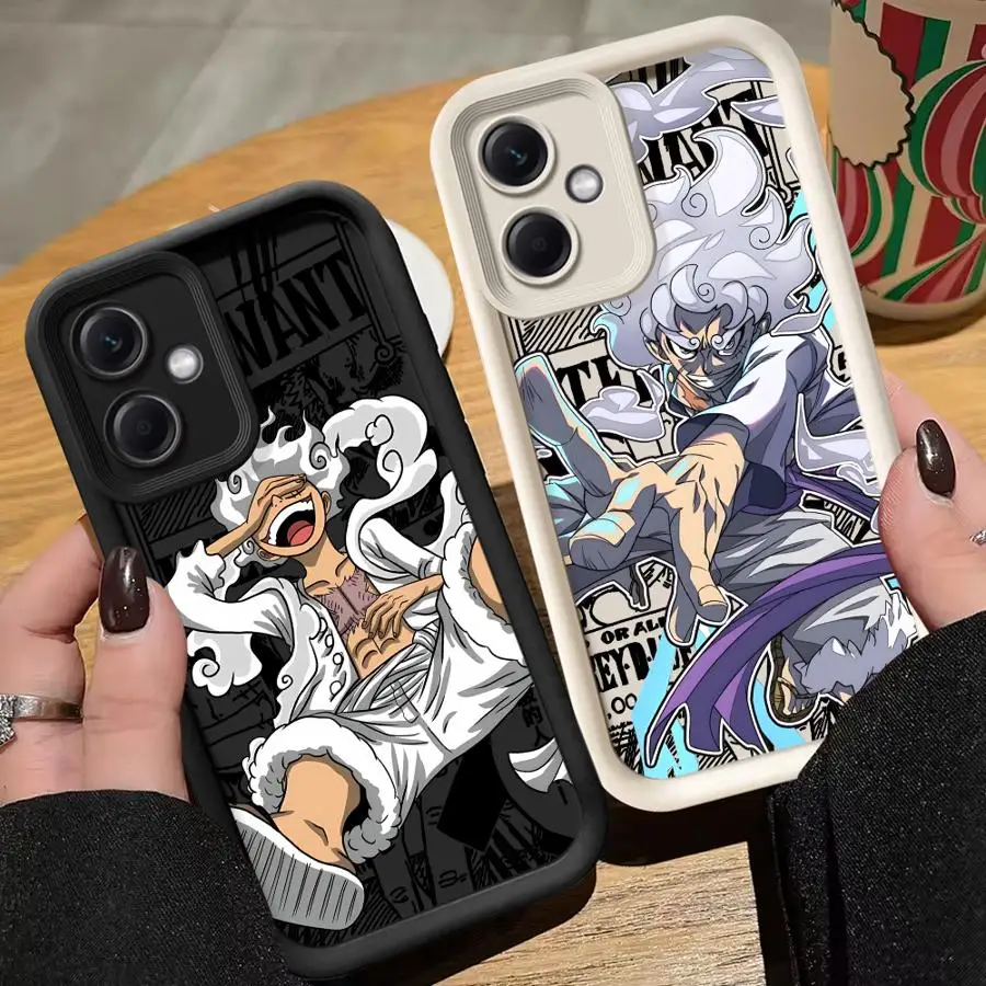 Xiaomi Redmi Note 10 11 12 Pro 13 14 Pro Plus 11s 12s ソフトシェル クール ワンピース ルフィ用ケース