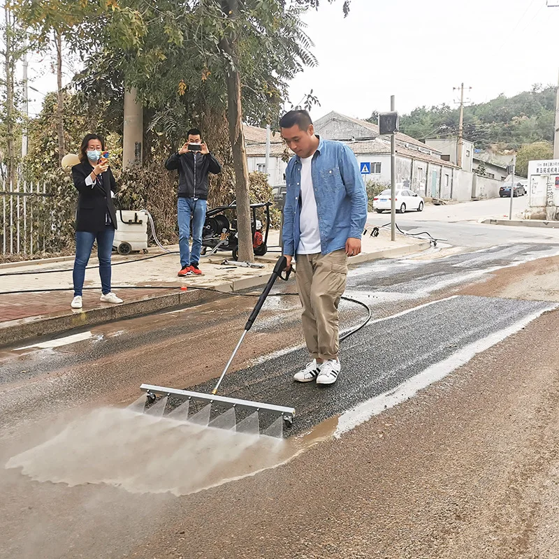 

Washing machine high pressure construction site road washing multi-nozzle
