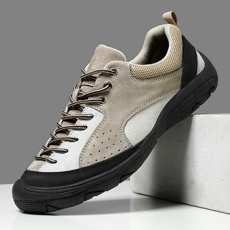 

Осенне-зимние мужские высокие уличные походные туфли большого размера, дорожная обувь на короткие расстояния, повседневная дышащая обувь, увеличивающая рост