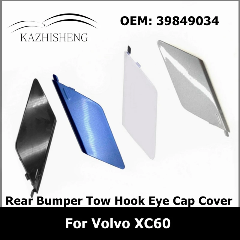 

39849034 Car Rear Bumper Tow Hook Eye Cap Cover for Volvo XC60 2018 2019 2020 31449210 Auto Parts