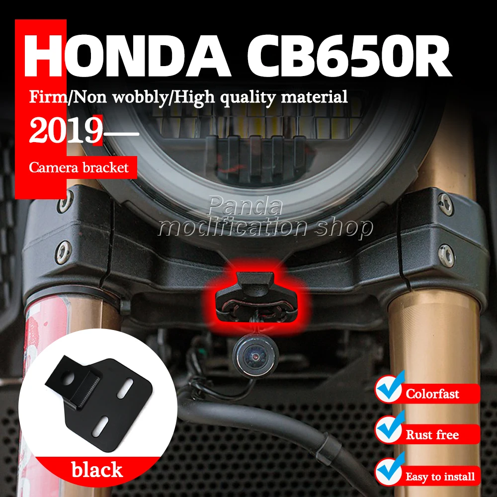 For HONDA cb650r accessories  Motorcycle The moto CB 650 R  Parts  Camrack Driving Recorder Bracket 2019 2020 2021 2022