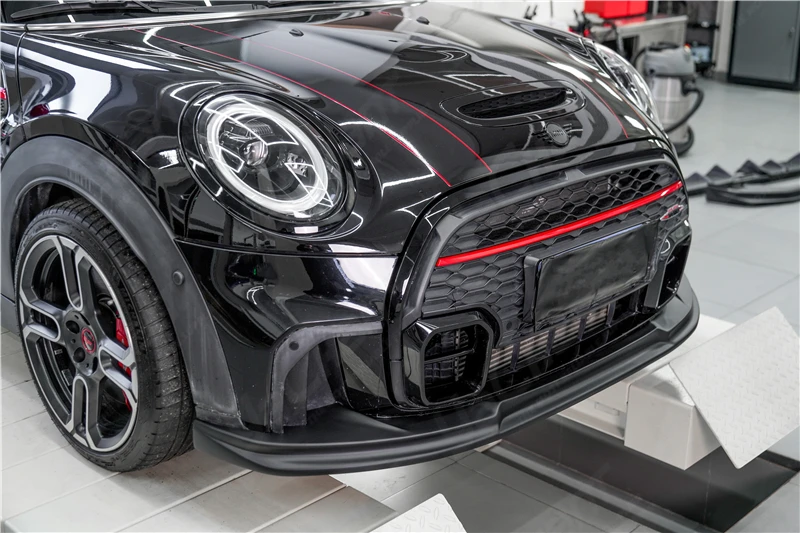 Car Accessories Fiber Glass 3DD Style Front Lip Fit For 2022-2023 MINI F56 JCW Front Splitter