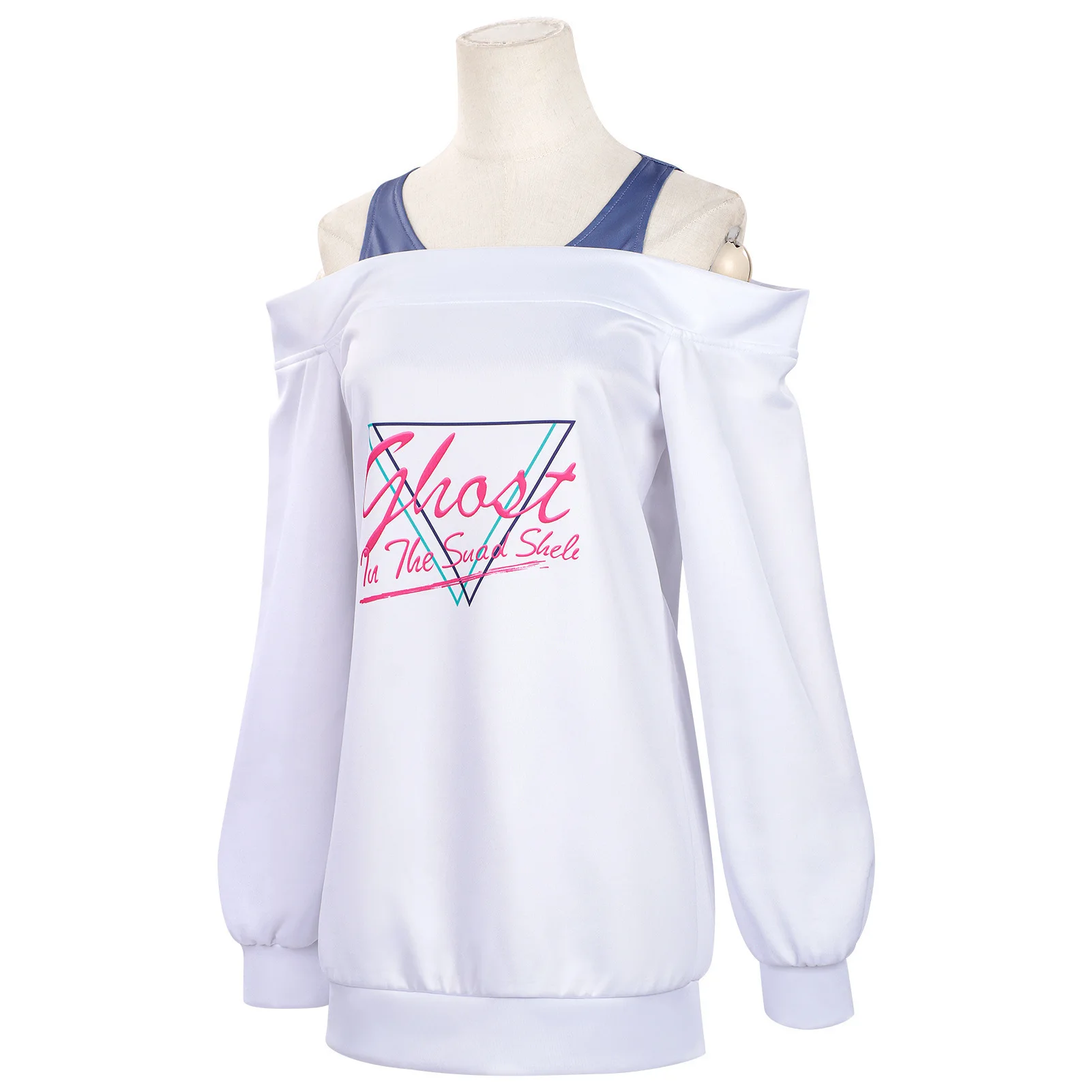 

Anime Movies Chiharu Cosplay Costume off the shoulder fake two pieces tops outfits