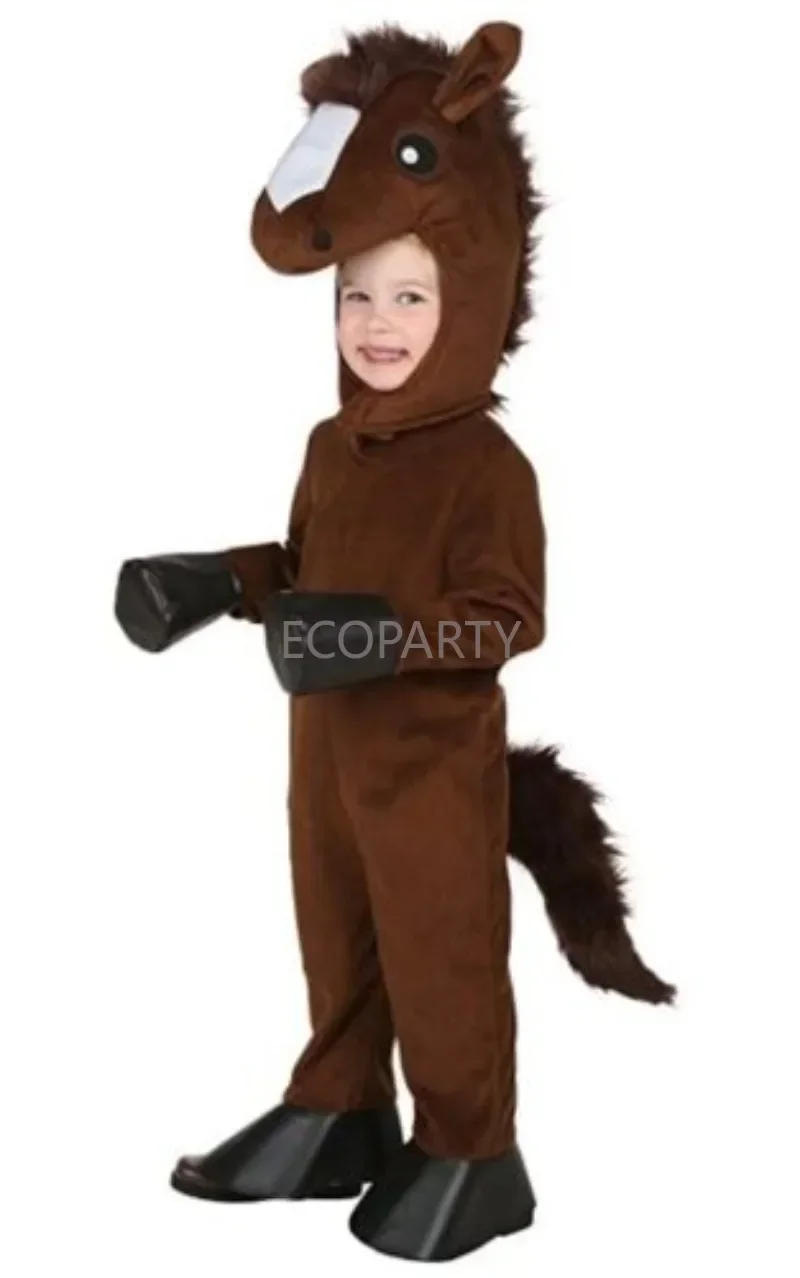 Halloween Horse Costume Boys Children's Mazai Performance Clothing Bodysuit Climbing Clothing Doll Animal Role Playing Bodysuit view 2
