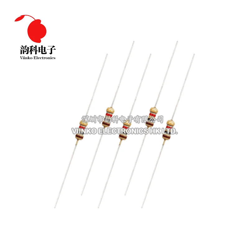 1000pcs 1/4W Carbon Film Resistor 5% 1R ~ 10M 0R 10R 100R 220R 330R 1K 2.2K 3.3K 4.7K 10K 22K 47K 100K 1M 0 10 100 220 330 ohm