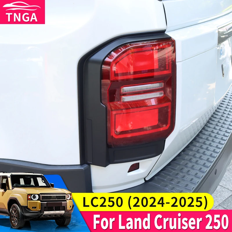 For Toyota Land Cruiser 250 2024 2025 1958 Prado LC250 First Edition FJ250 Rear Headlight Decorative Cover,Upgraded Accessories