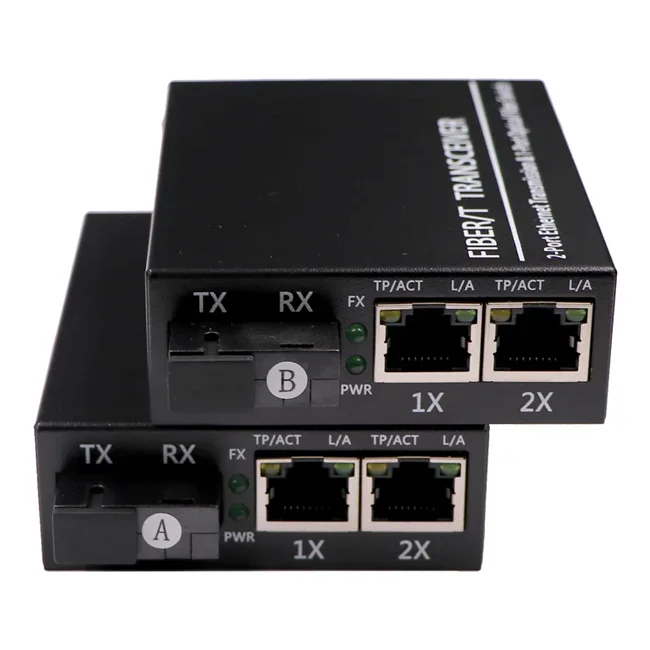 

AOPRE CK-880GIS-20-2 1000M Ethernet Optic Fiber Media Converter 2 Ports 20KM Network Device with 1 Year Warranty