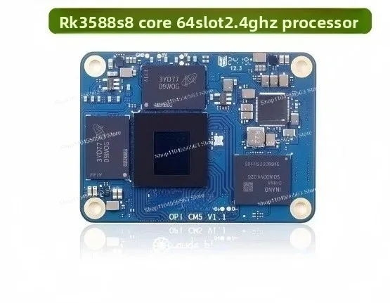 RK3588S8 Core Board Development Board, Built-in NPU with Up To 6TOPS AI Computing Power