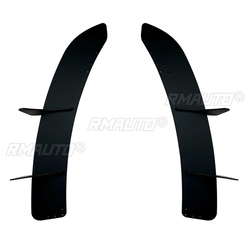 Picture 7: For VW Golf MK6 R Body Kit Rear Bumper Lip Rear Bumper Splitter Diffuser Spoiler Protector Apron Car Accessories