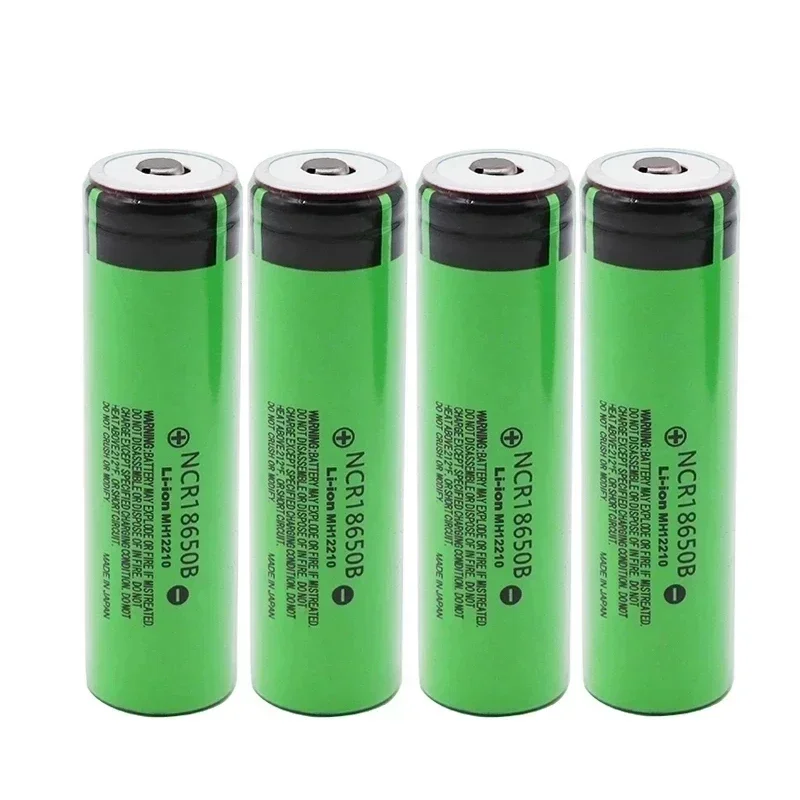 

100% New Original 18650 Battery 3400mAh 3.7v Lithium Battery For NCR18650B 3400mAh Suitable For Flashlight For Battery Pointed