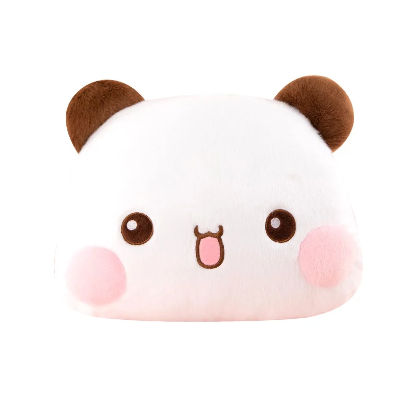 Cute  Bubu Dudu Plush Pillow Yier Panda Bear Dolls Lovely Cartoon Stuffed Soft Plushies Car Cushion Sofa Pillows Home Decoration