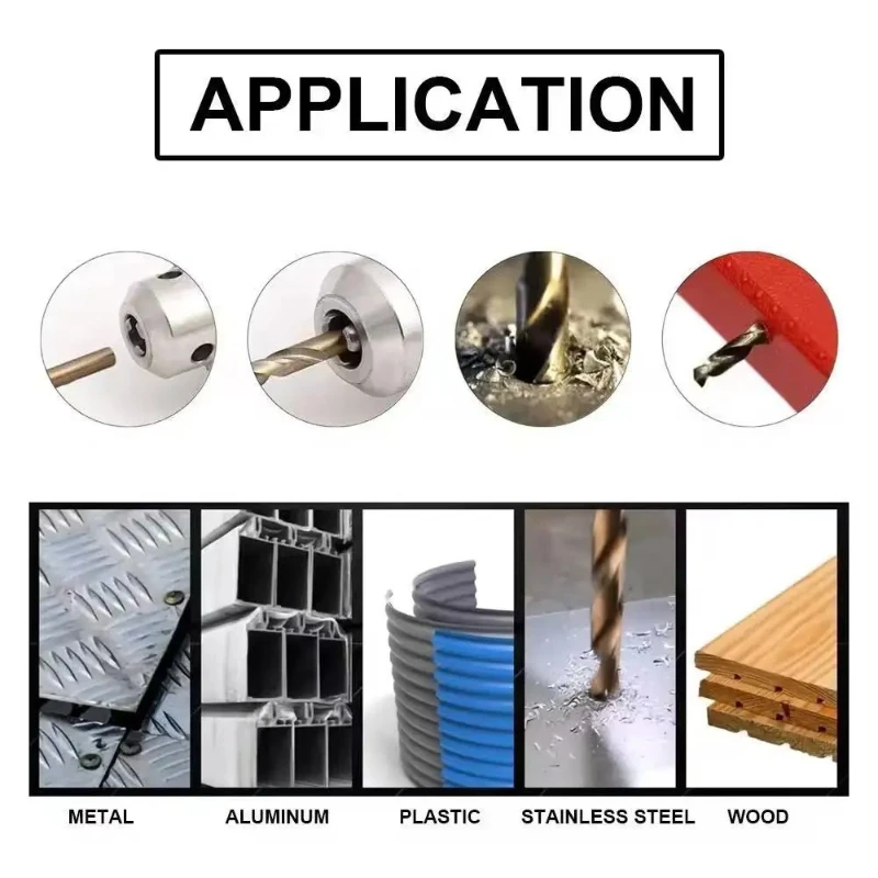 

25PCS 1-13mm Drill Bit Set HSS/Titanium/Black Oxide for Metal Steel Wood Plastic High Speed Twist Drills with Storage Case